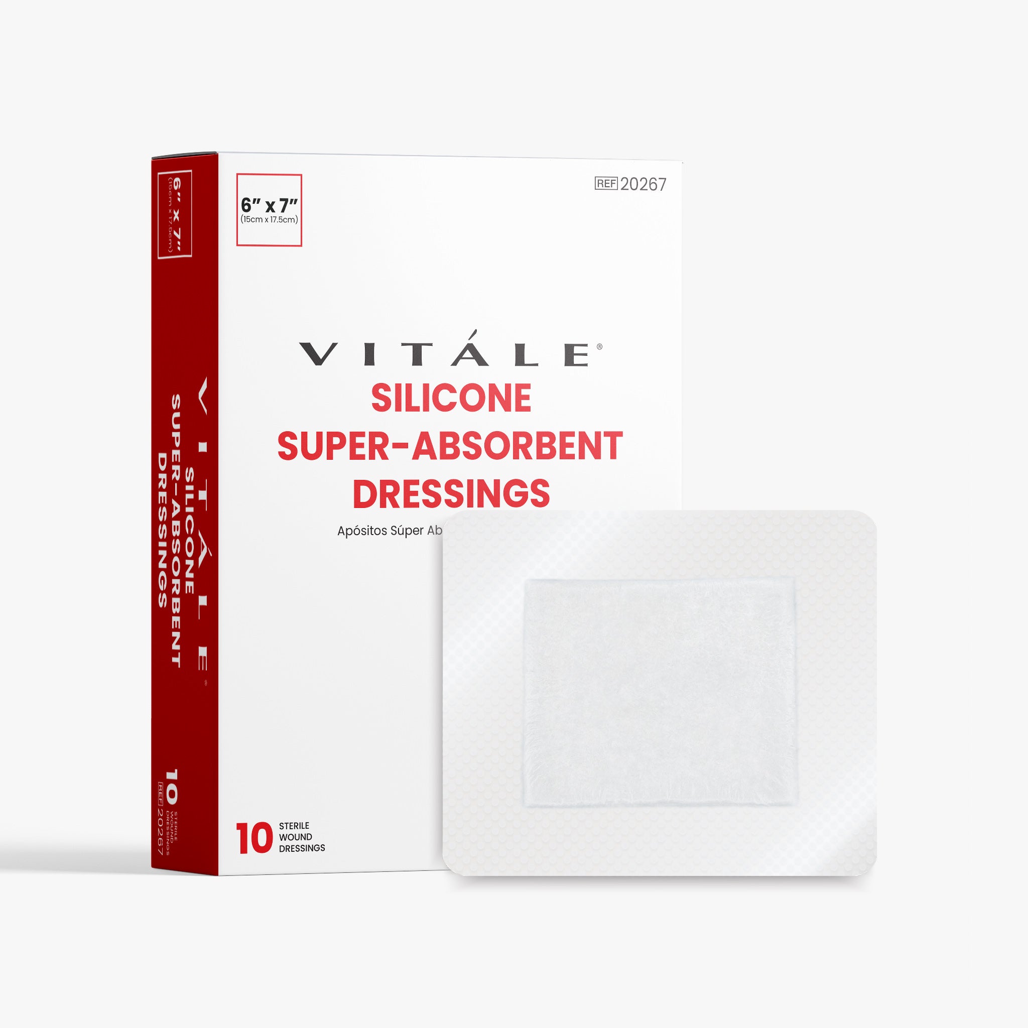 Vitále Silicone Super-Absorbent Dressings