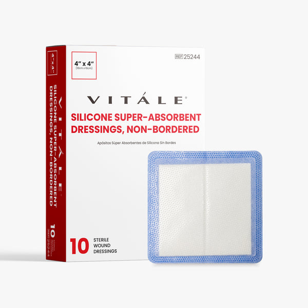 Vitále® Silicone Super-Absorbent Dressings | Advanced Wound Care for ...